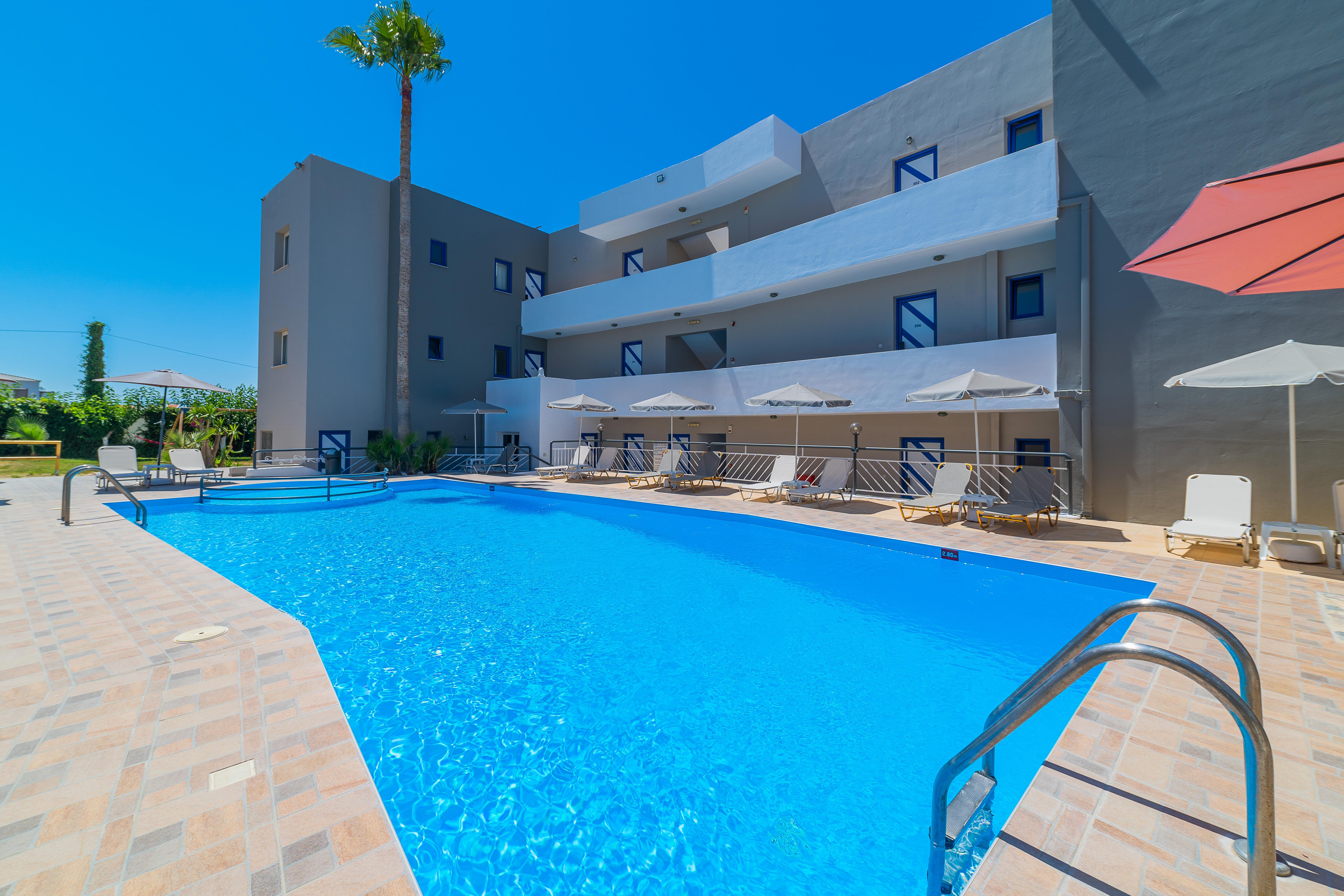 Blue Dream Hotel Stavromenos  Exterior foto