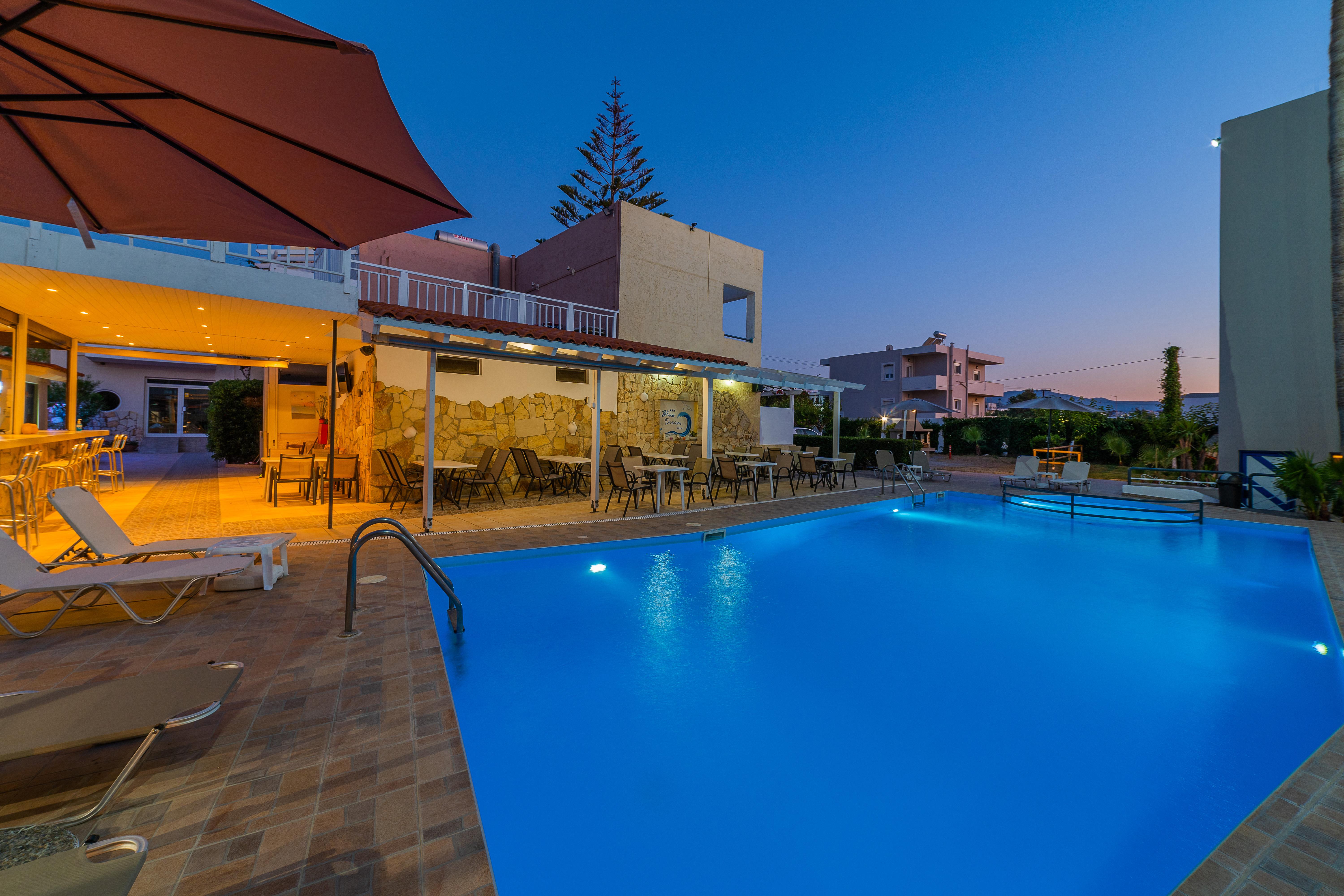 Blue Dream Hotel Stavromenos  Exterior foto